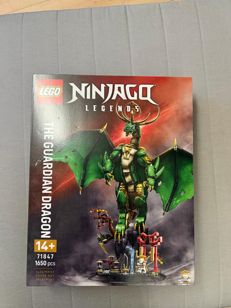 Nieuw LEGO Ninjago Legends The Guardian Dragon 71847, Lego, Lego, Lego, Nieuw