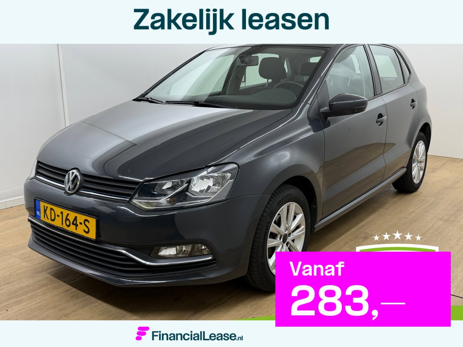 Volkswagen Polo Occasion 1.2 TSI Comfortline | Grijs | Tweed, 4 cilinders, Bedrijf, Handgeschakeld, 1000 kg