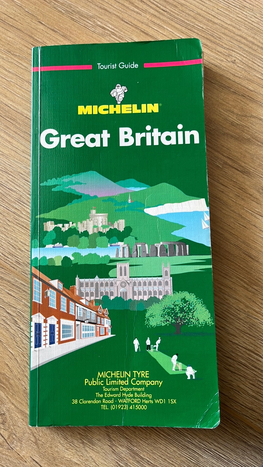 Michelin guide Great Britain, Boeken, Gelezen, Michelin, Europa, Ophalen of Verzenden