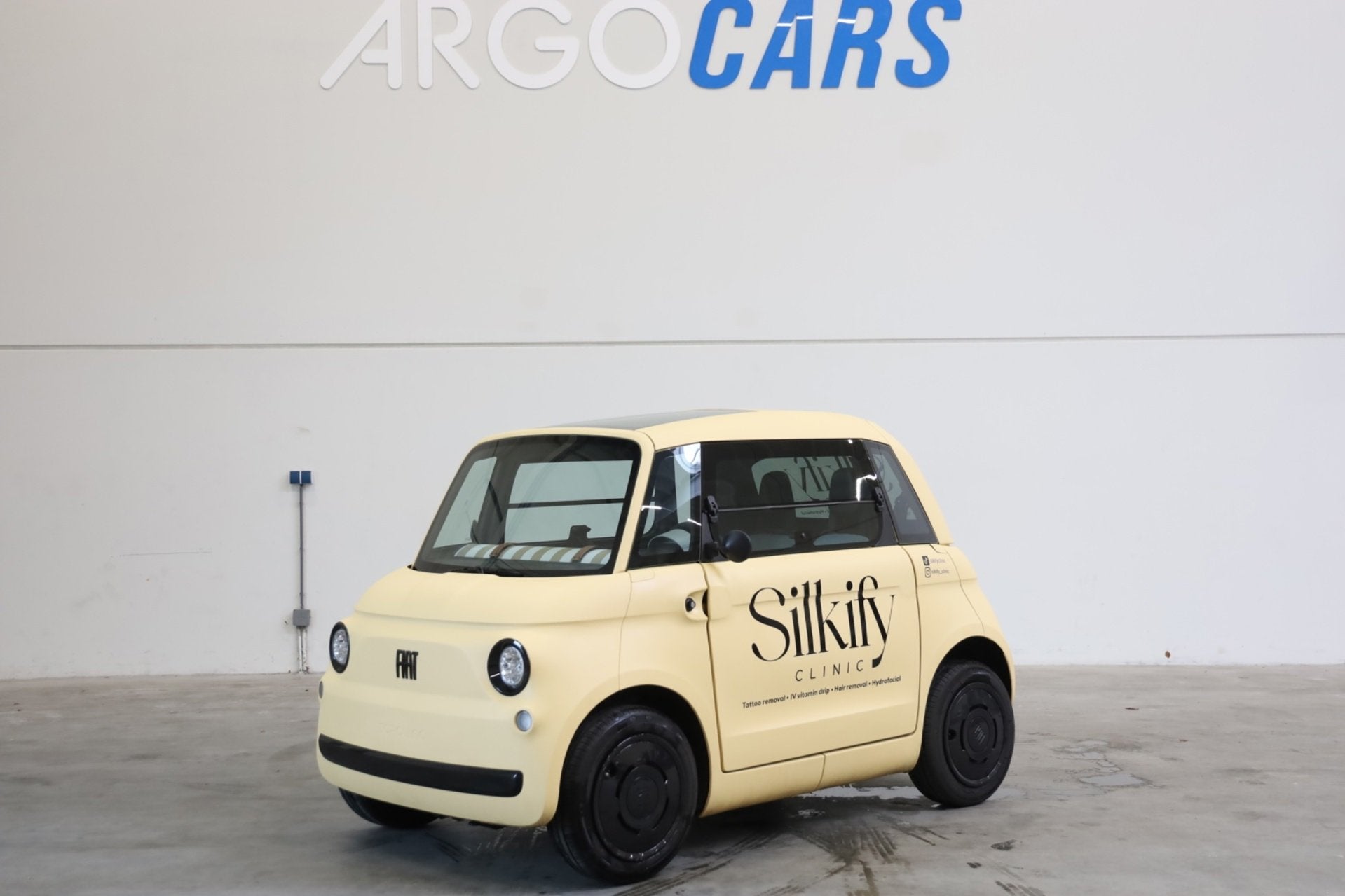 Fiat Brommobiel Topolino Fiat Speciale MATT BEIGE 5,5 kWh 8p, Diversen, Overige merken, Info@argocars.nl, Gebruikt, Fiat