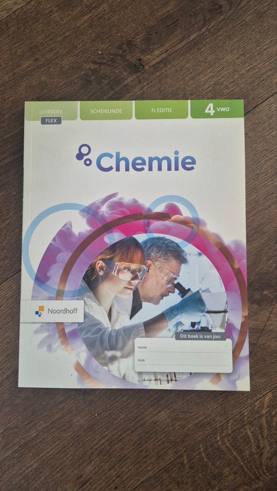 Chemie 4 VWO Leerboek 7e editie Noordhoff Scheikunde, Ophalen of Verzenden, Nieuw, VWO, Scheikunde