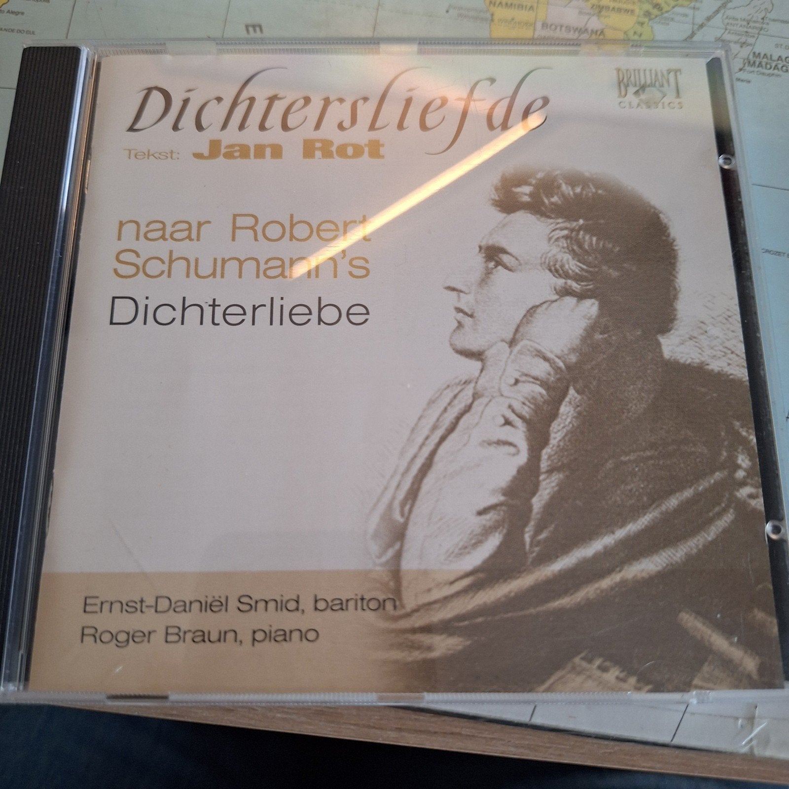 Robert Schumann - Dichterliebe (CD) - JAN ROT, Inclusief boekje, Ophalen of Verzenden, Zo goed als nieuw, Romantiek