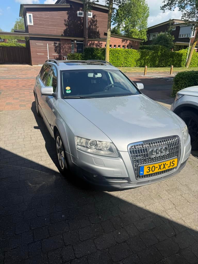Audi A6 Allroad 3.0 TDI Quattro - Youngtimer, 232 pk, Zwart, 226 €/maand, Stationwagon