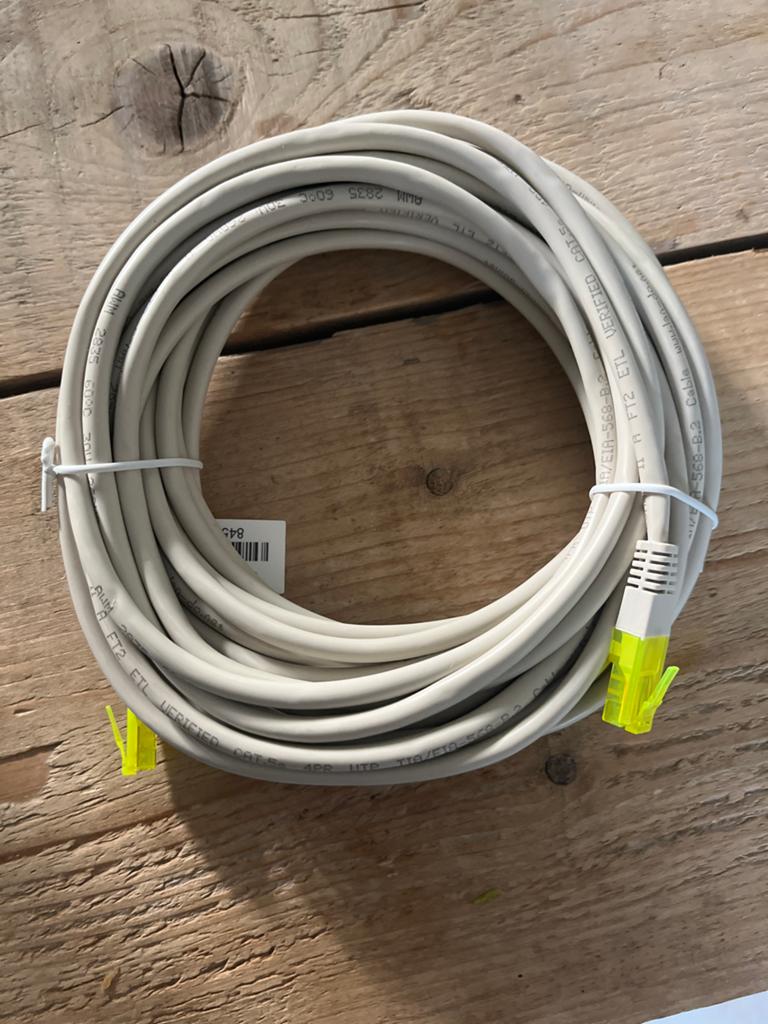 UTP Cat 5e netwerkkabel - circa 15 meter, Ophalen of Verzenden, Nieuw