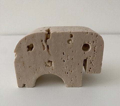 Enzo Mari iconische olifant Fratelli Mannelli  1970's, Verzenden, Gebruikt, Dier