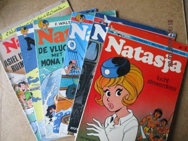 adv5792 natasja, Eén stripboek, Ophalen, Gelezen