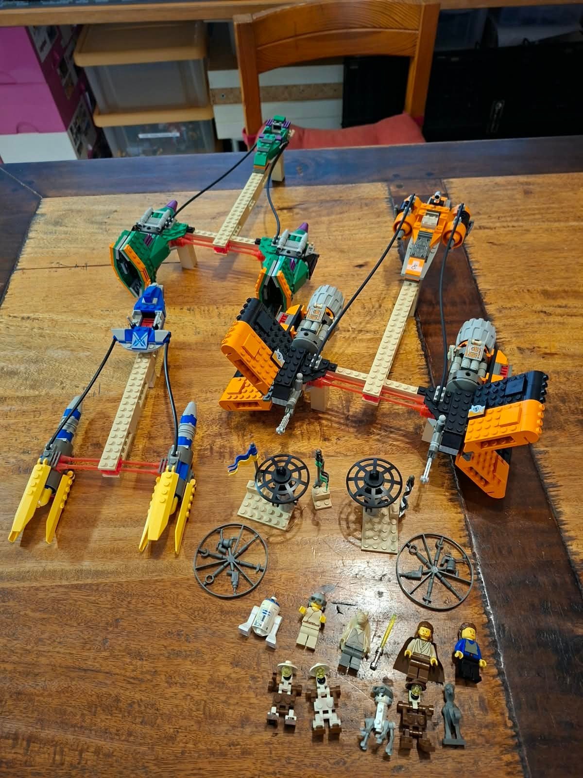 Lego Star Wars Podracers en Minifiguren - Diverse Sets, Kinderen en Baby's, Gebruikt, Star Wars, Compleet, Lego