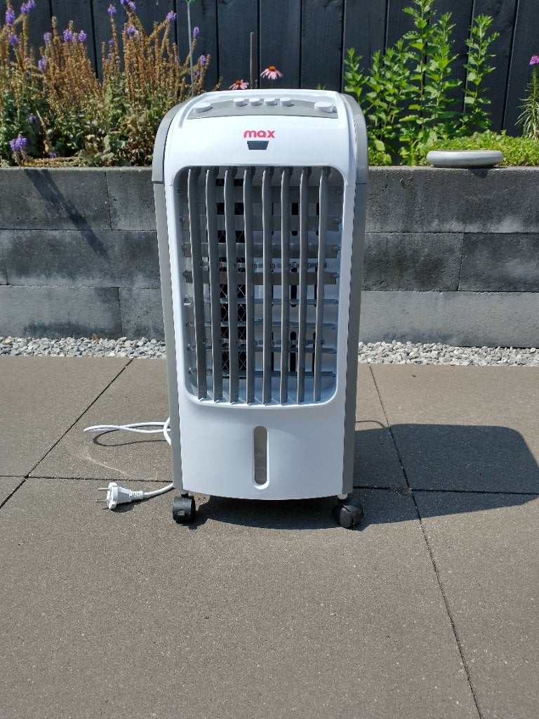 Mobiele air cooler Max, Witgoed en Apparatuur, Ophalen, Minder dan 60 m³, 3 snelheden of meer, Zo goed als nieuw