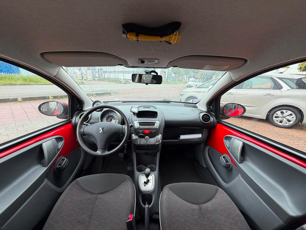Peugeot 107 1.0-12V XS AUTOMAAT|Airco|6 mnd GARANTIE, Euro 5, Gebruikt, 4 stoelen, 68 pk