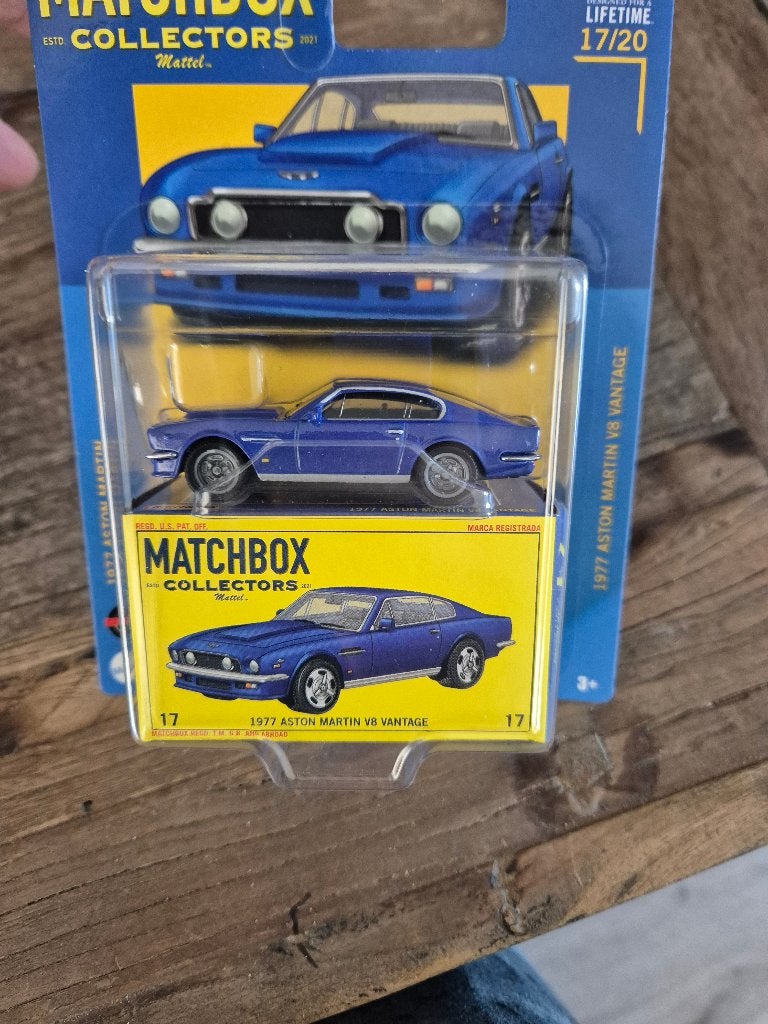 Matchbox collectors 1977 aston martin v8 vantage, Ophalen of Verzenden, Nieuw, Auto