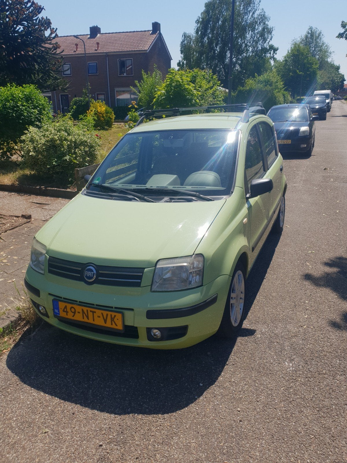 Fiat Panda 1.2 2004 Groen, Auto's, Fiat, Voorwielaandrijving, Origineel Nederlands, Handgeschakeld, Particulier