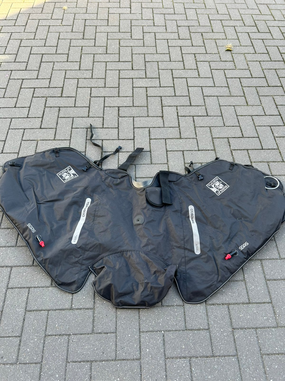 termoscud beenkleed voor vespa, Ophalen, Zo goed als nieuw
