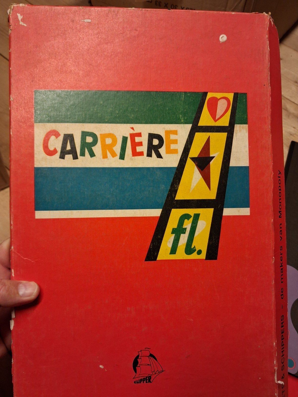 Carrière Bordspel - Klassiek Gezinsspel 1990, Drie of vier spelers, Ophalen of Verzenden, Gebruikt, Clipper