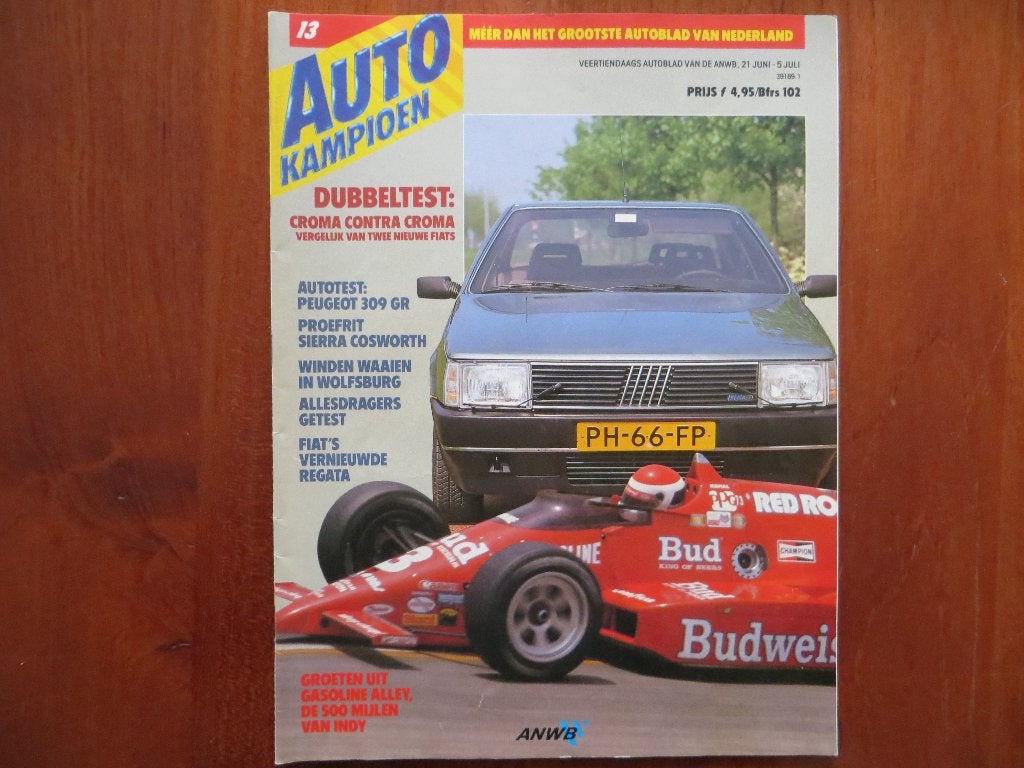 Autokampioen 13 1986 Fiat Croma, Sierra Cosworth, Africar, Ophalen of Verzenden, Nieuw, Overige merken