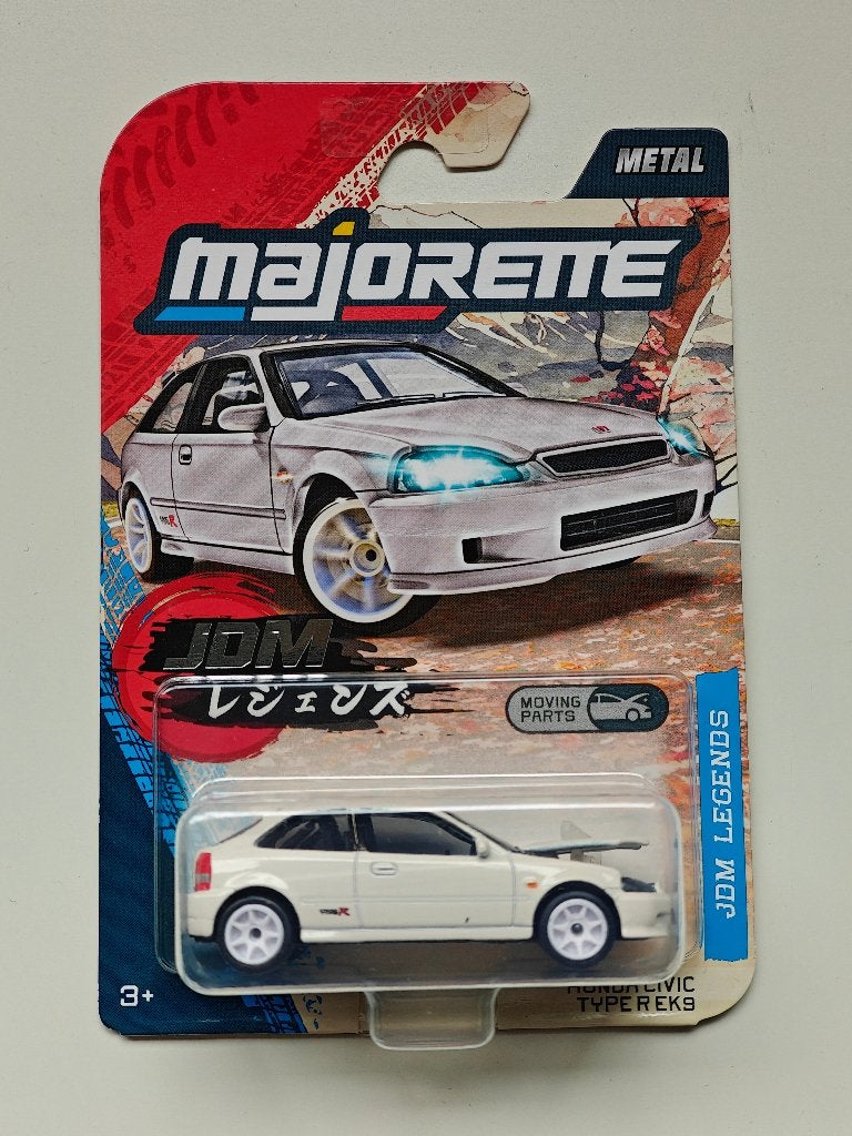 Majorette Honda Civic Type R EK9 JDM Legends << Chase >>, Ophalen of Verzenden, Nieuw, Auto