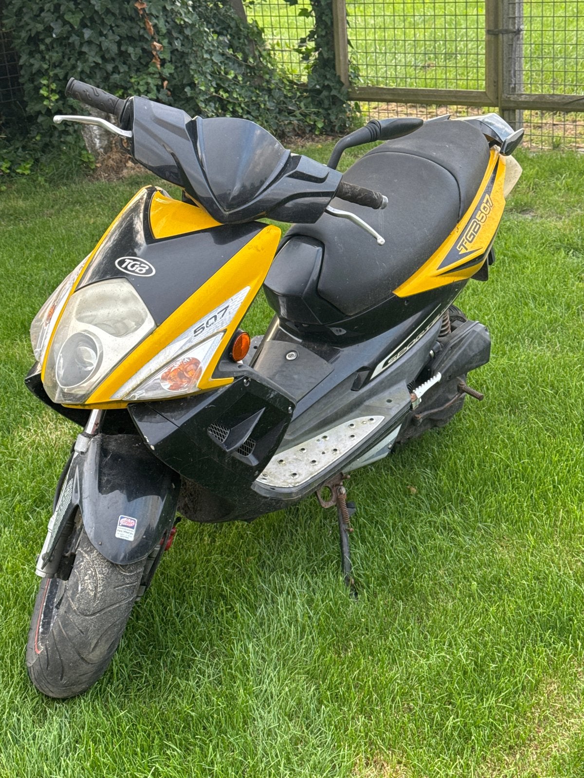 TGB 507 Scooter - Geel/Zwart - Gebruikt, Ophalen, Gebruikt, Overige typen, Overige merken
