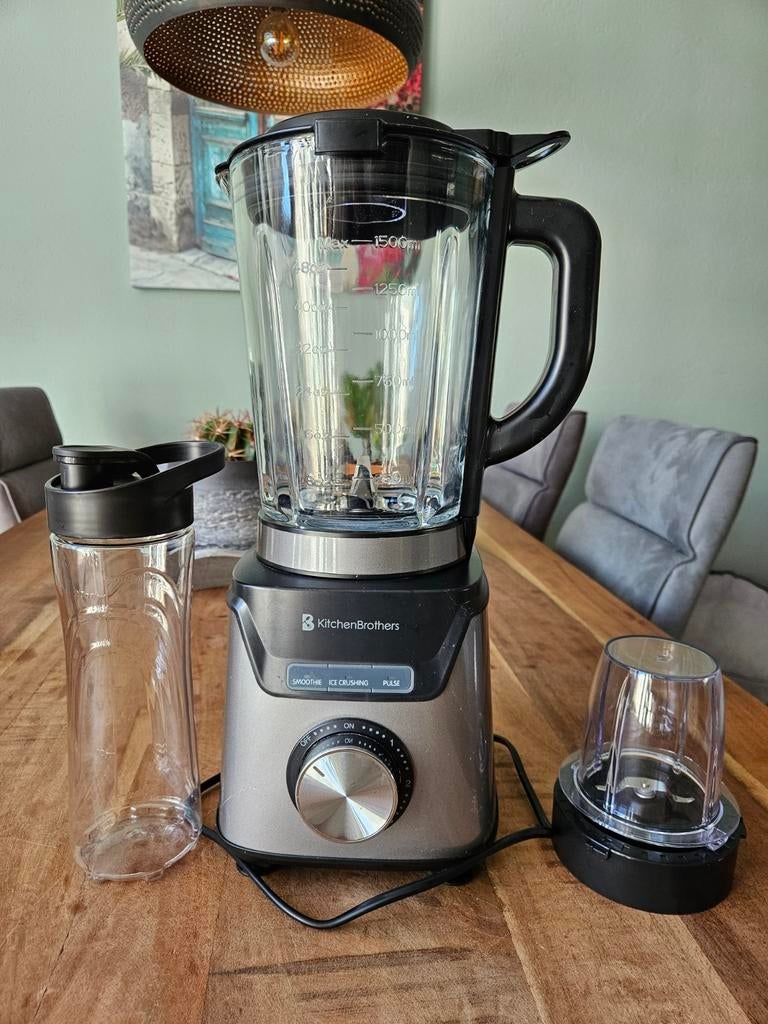Kitchen Brothers blender, Ophalen of Verzenden, Zo goed als nieuw, Blender