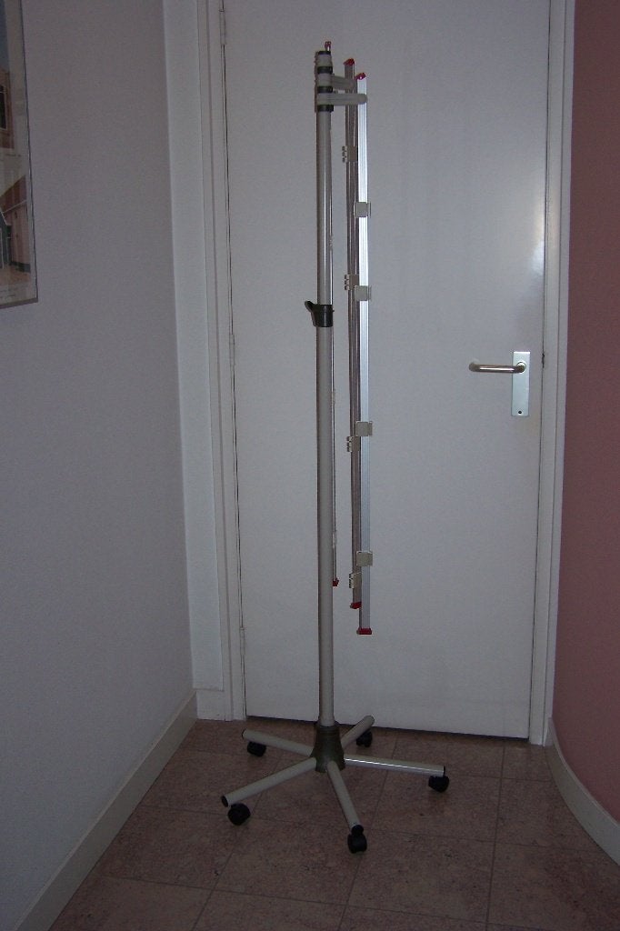 Telecopisch statief, Ophalen, Gebruikt