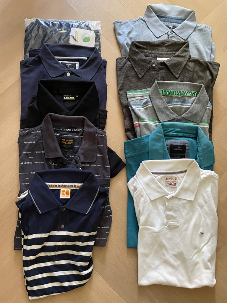 Grote partij merkkleding (Guy Marrand, Marco Polo, PME, Tomm, Kleding | Heren, Ophalen, Gedragen, Maat 56/58 (XL)