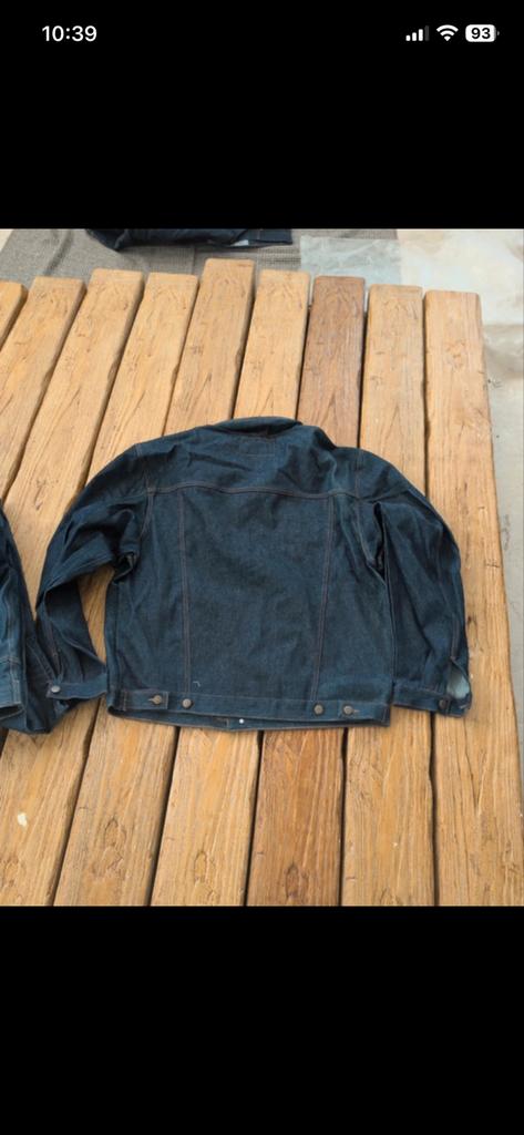 Movimento Vintage Gevoerde Denim Set - XXL/IT 56, Ophalen of Verzenden, Gedragen, Maat 56/58 (XL), Blauw
