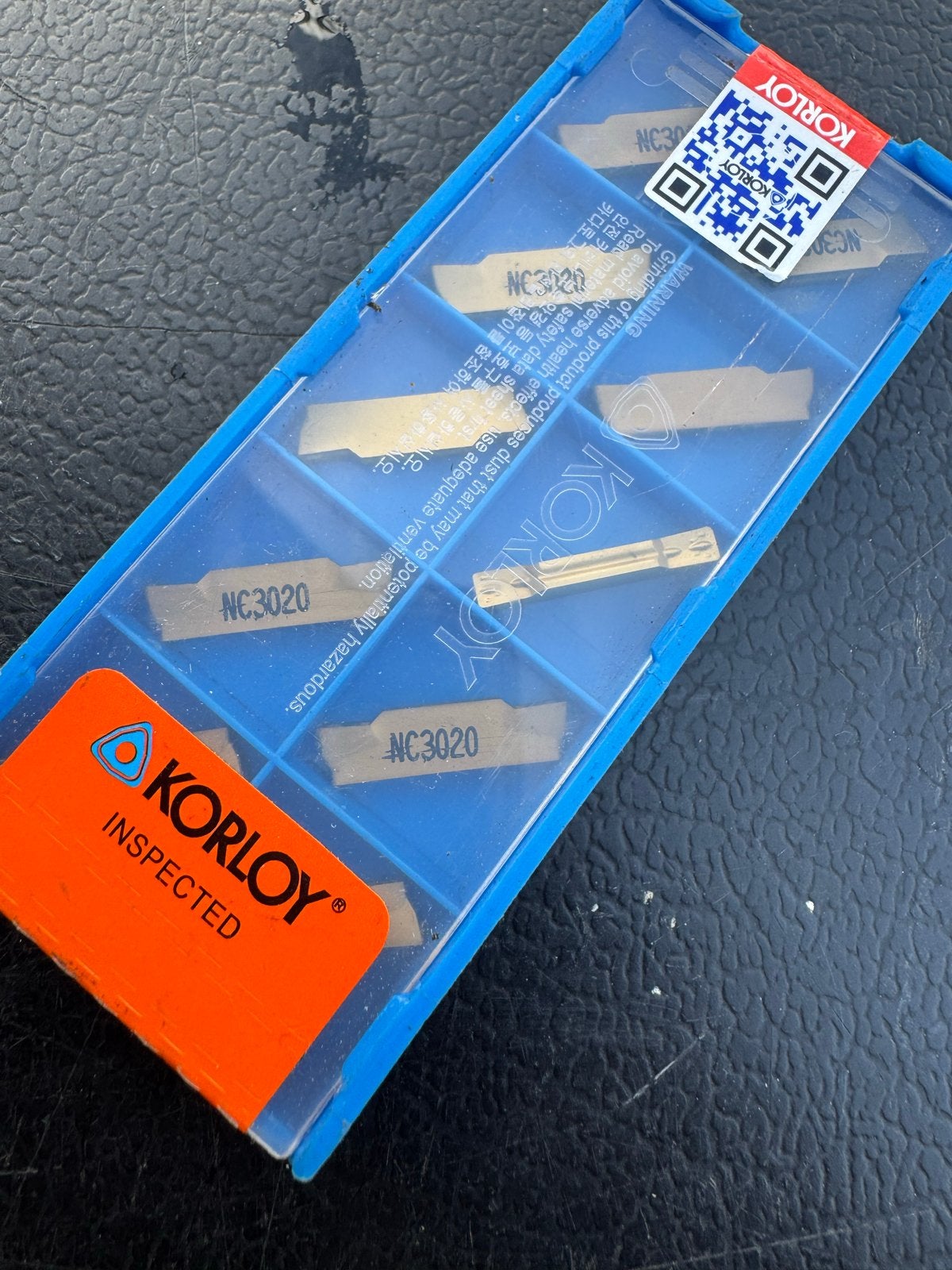 KORLOY MGMN300-M NC3020 Draaibeitels (10 stuks), Ophalen of Verzenden, Nieuw, Onderdeel