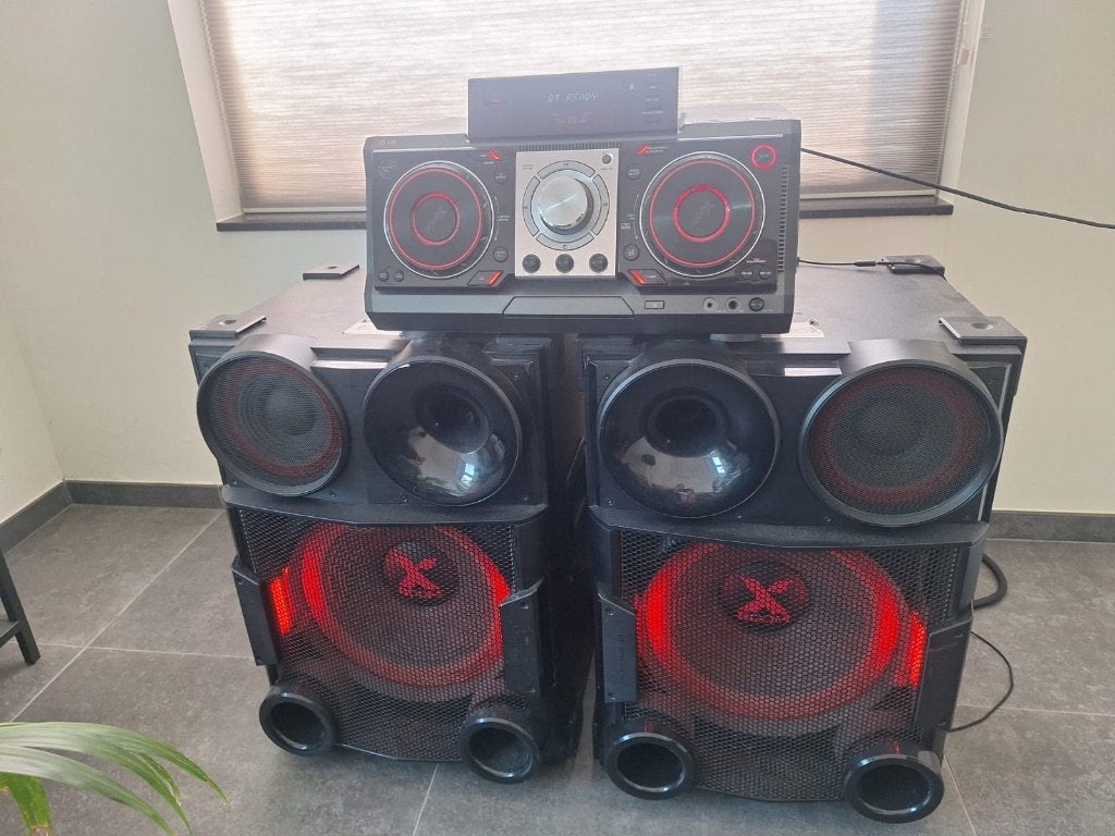 Muziek boxen set merk LG CM9730, Audio, Tv en Foto, Stereo-sets, Ophalen, Zo goed als nieuw, Speakers, Overige merken