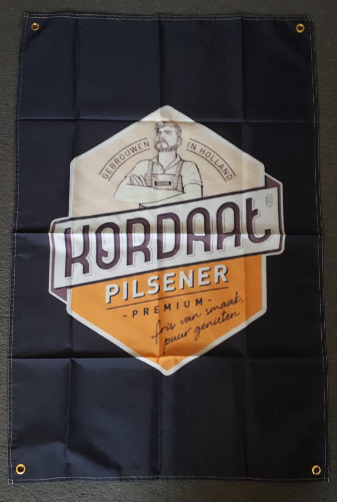 Kordaat 60x90 cm Reclame Vlag, Verzenden, Nieuw, Reclamebord, Plaat of Schild, Overige merken