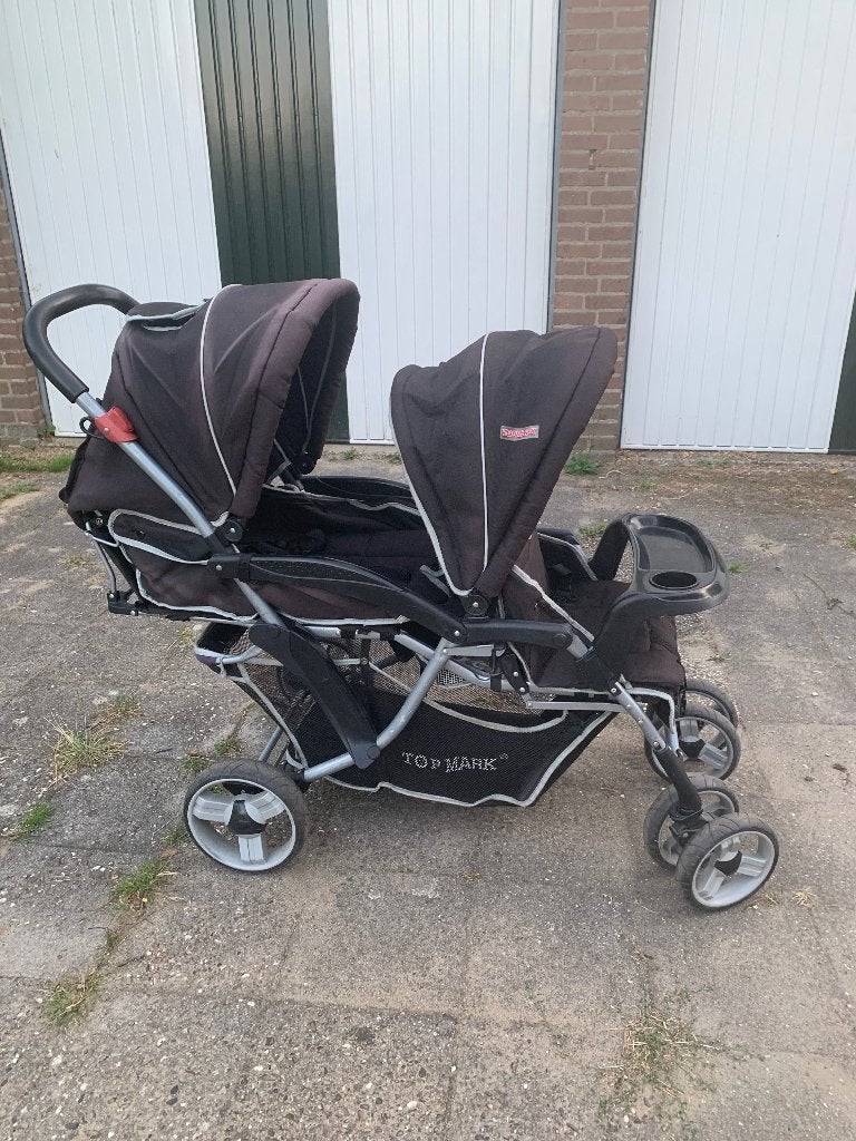 Duo buggy topmark/ dubbele buggy, Ophalen, Gebruikt, Overige merken, Duomodel