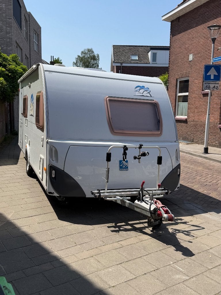 Knaus Sudwind FSK 500 | Mover | Airco | Stapelbed | ALKO ATC, Rondzit, Particulier, 5 tot 6 meter, Knaus