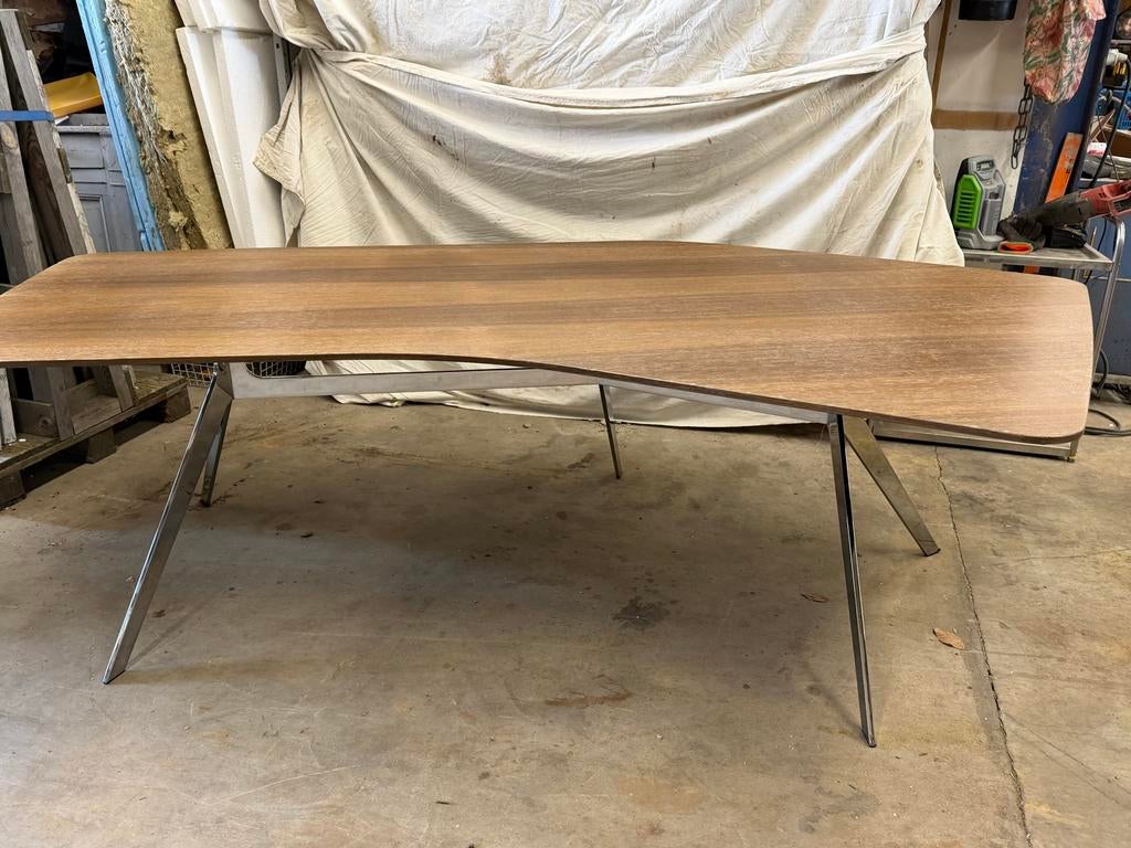 Designer Bureau in Piano Vorm - 2 Stuks Beschikbaar, Ophalen of Verzenden, Zo goed als nieuw