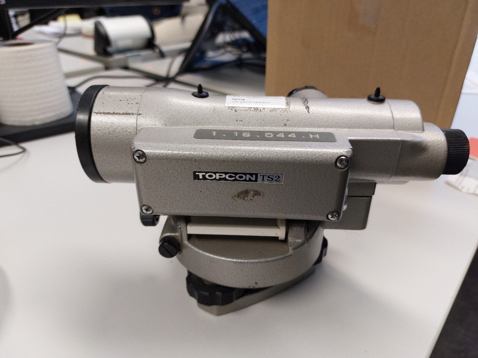 Topcon TS2 waterpasinstrument - Nauwkeurig meetinstrument, Ophalen of Verzenden, Gebruikt, Overige meters