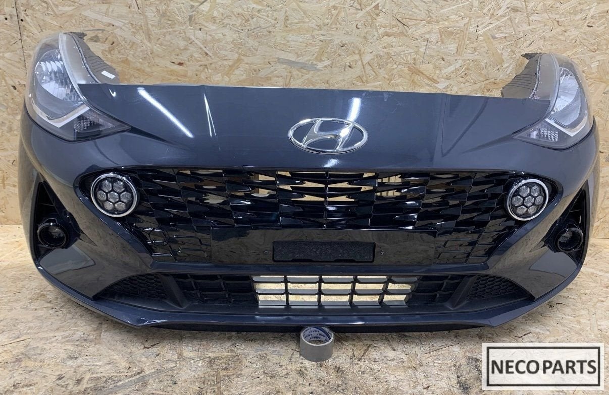 HYUNDAI I10 VOORKOP BUMPER MOTORKAP SCHERM LED KOPLAMP, Gebruikt, -, Ophalen of Verzenden, Achter
