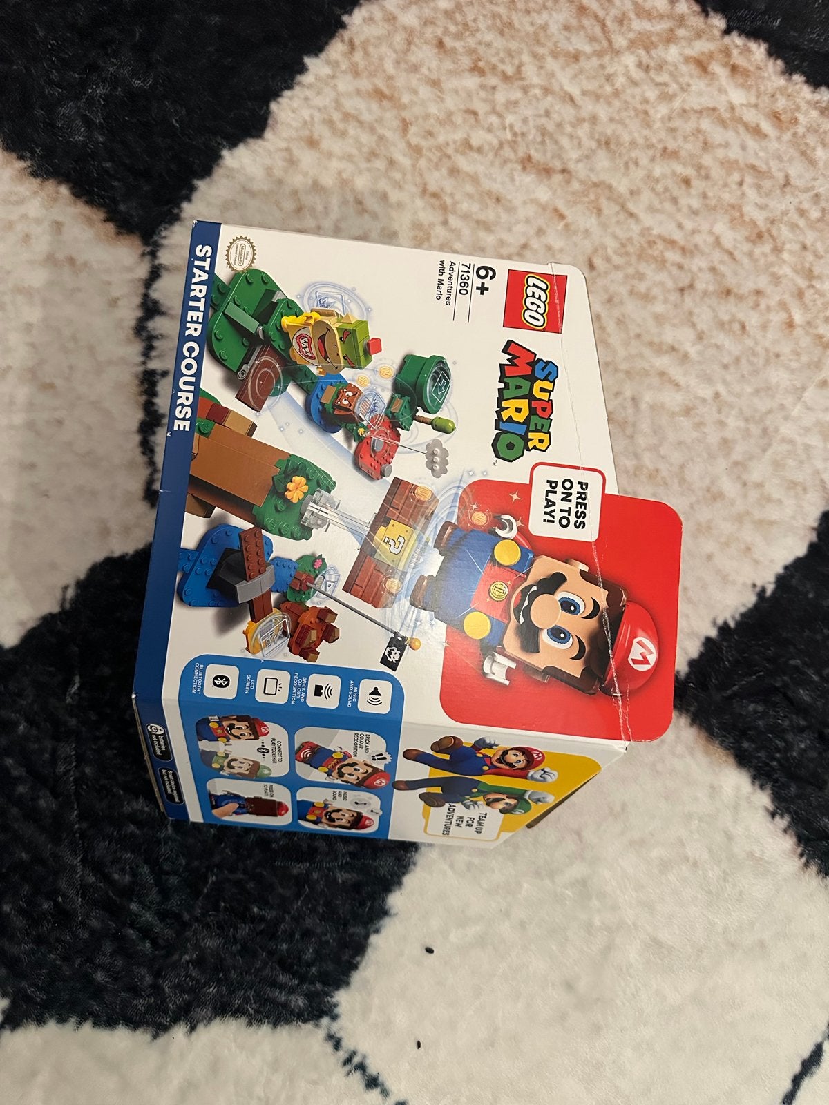LEGO Super Mario Starter Set en Yoshi's Gift House, Ophalen of Verzenden, Zo goed als nieuw