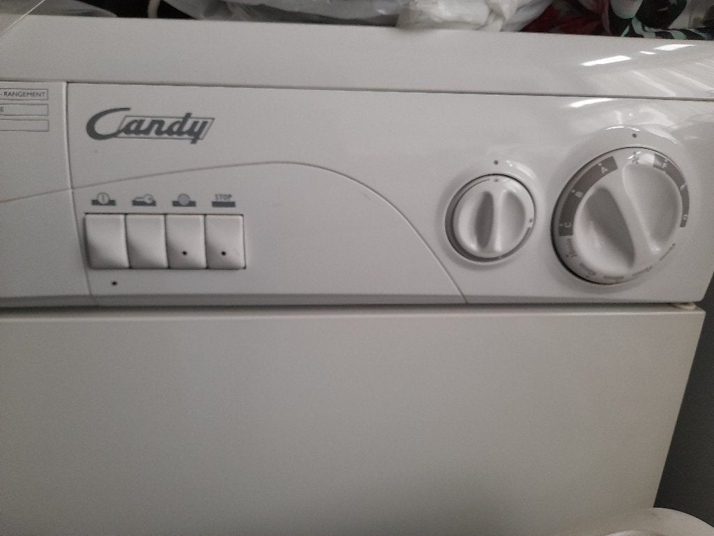 Candy droger met condens voorlade-bak, Witgoed en Apparatuur, Ophalen, Overige typen, 8 tot 10 kg, Zo goed als nieuw