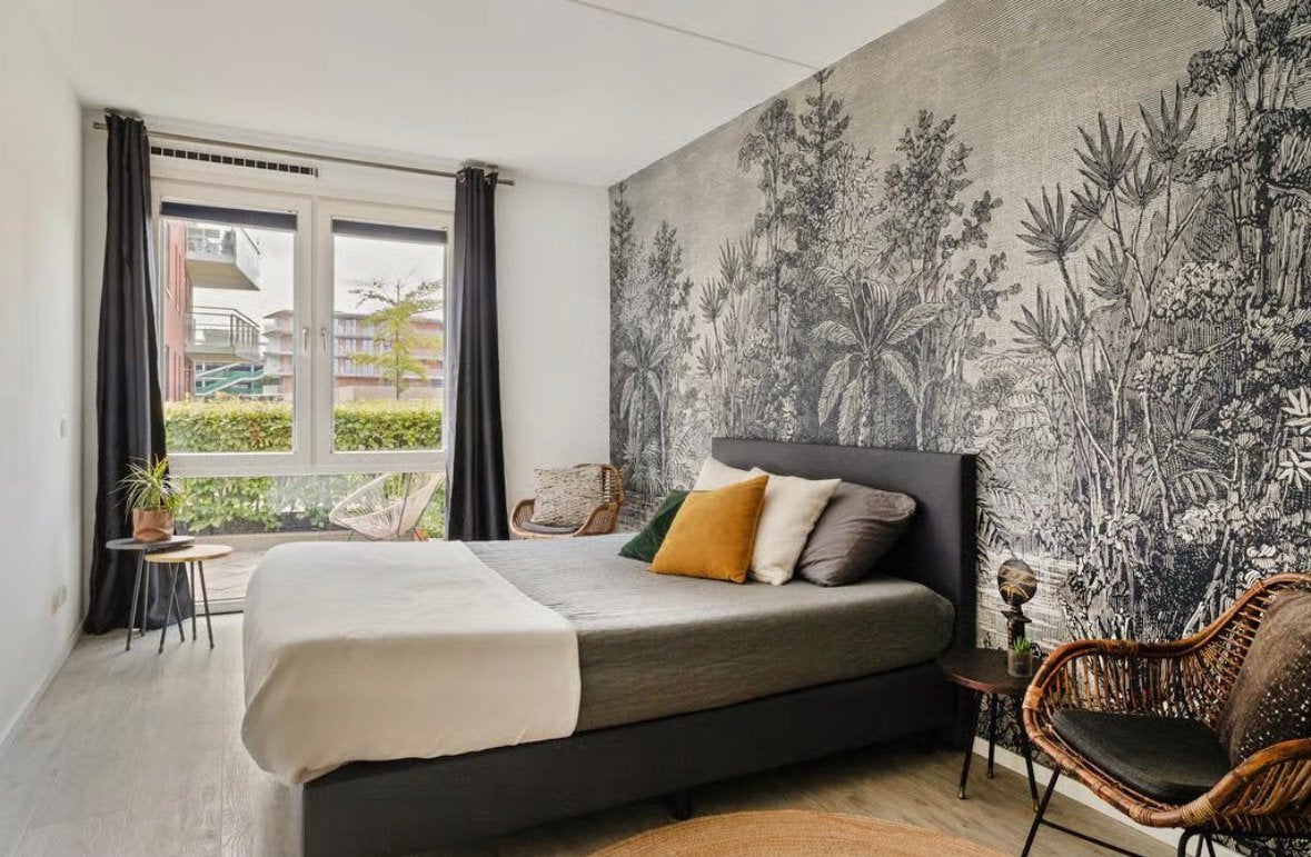 Bed, Huis en Inrichting, Slaapkamer | Bedden, Ophalen, Zo goed als nieuw, Eenpersoons, Hout