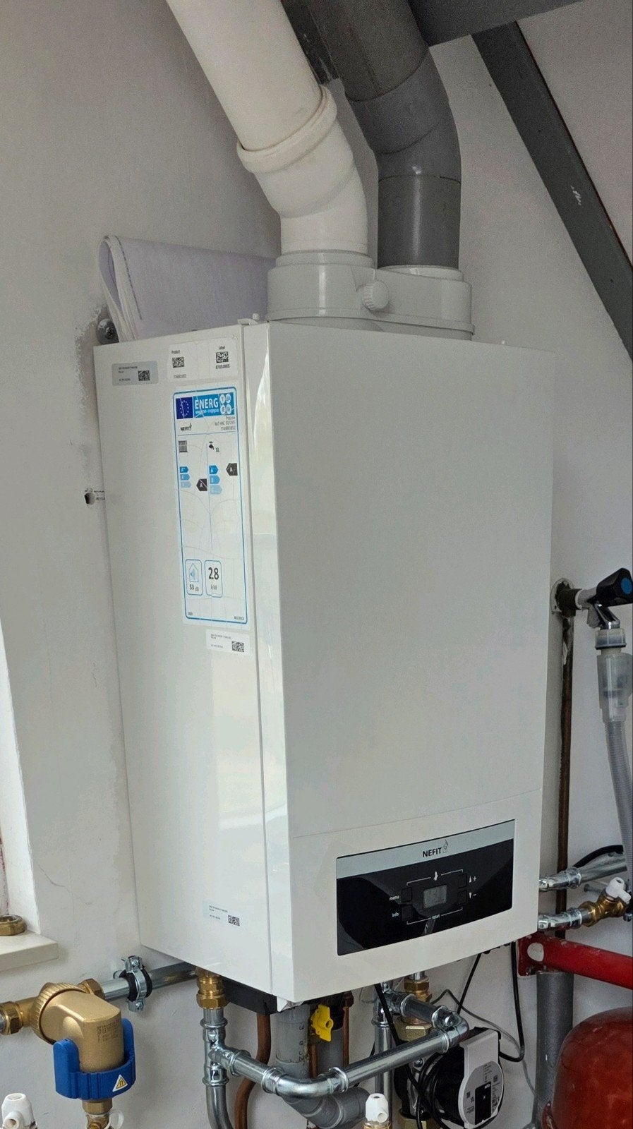Nefit Proline NxT HRC 30 CW 5 CV-ketel, Ophalen, 30 tot 80 cm, Gebruikt, Cv-ketel of Combi-ketel
