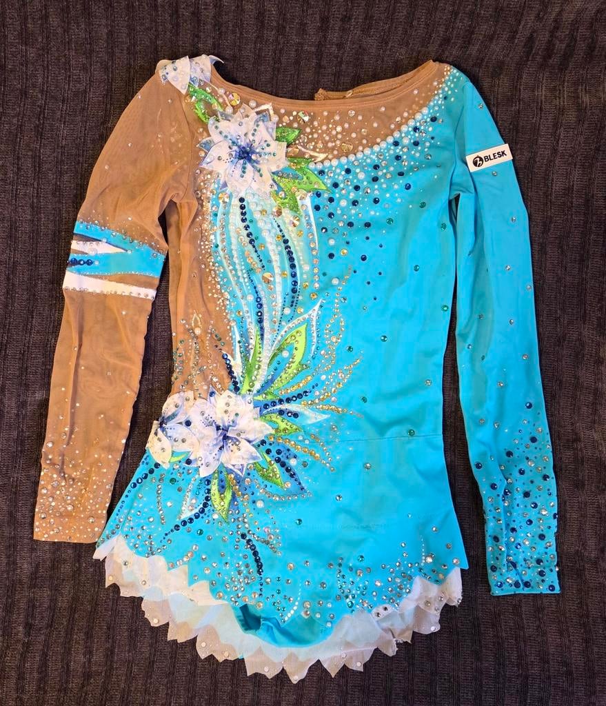 Ritmische gymnastiek pakje, 10-12 jaar, Ophalen of Verzenden, Zo goed als nieuw, Maat 34 (XS) of kleiner, Overige typen
