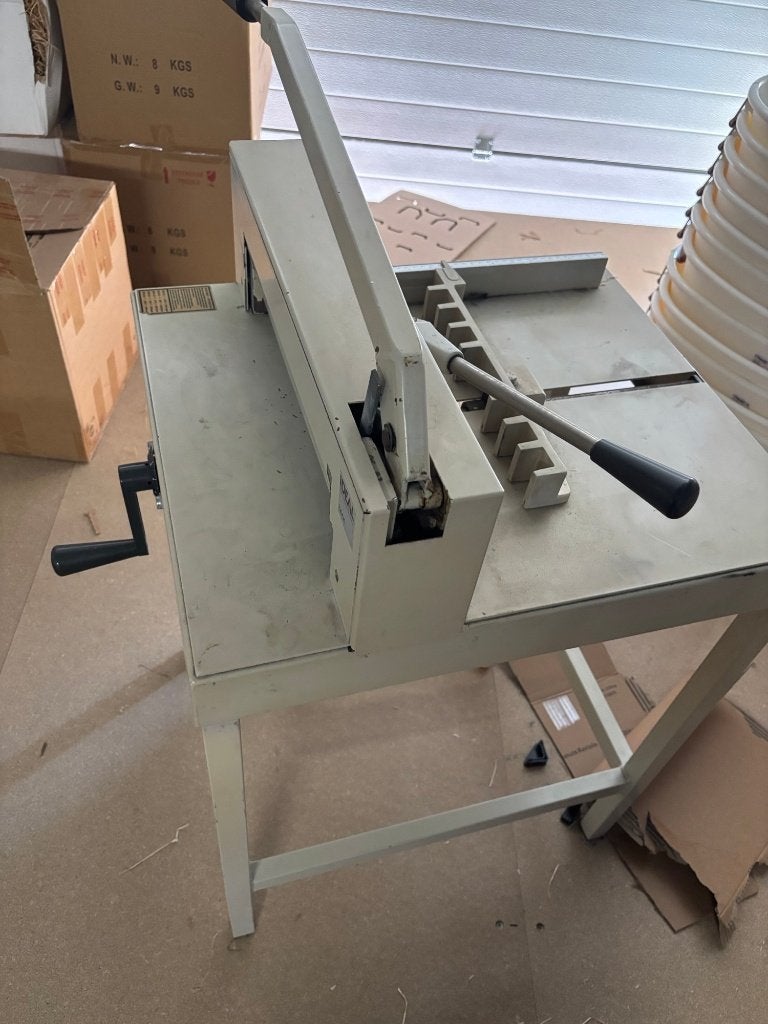 professionele snijmachine met extra messen, Hobby en Vrije tijd, Ophalen