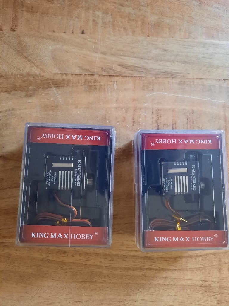 2x Kingmax KM1203MD Digitale HV Servo’s (Set), Auto-onderdelen, Ophalen of Verzenden, Nieuw, Mini