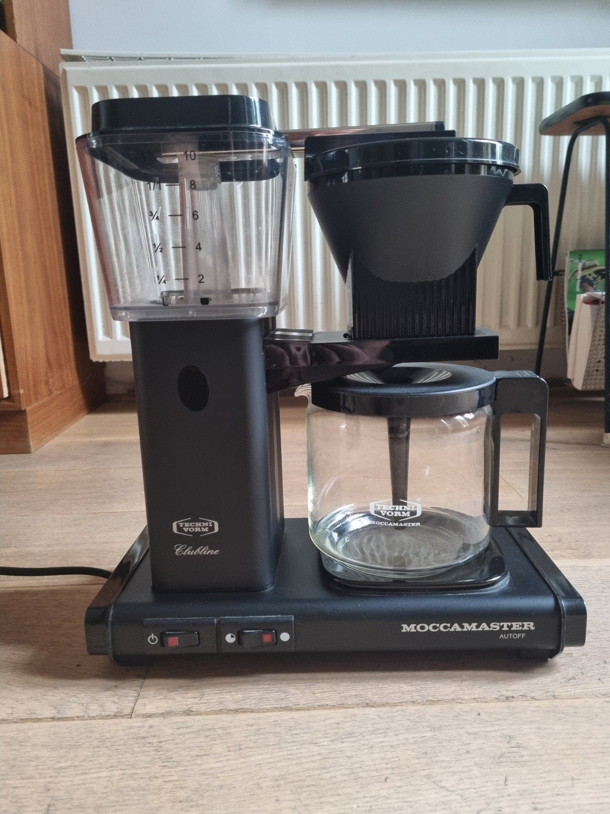 Technivorm Moccamaster, Witgoed en Apparatuur, Koffiezetapparaten, Gebruikt, Koffiemachine, Gemalen koffie, Ophalen of Verzenden