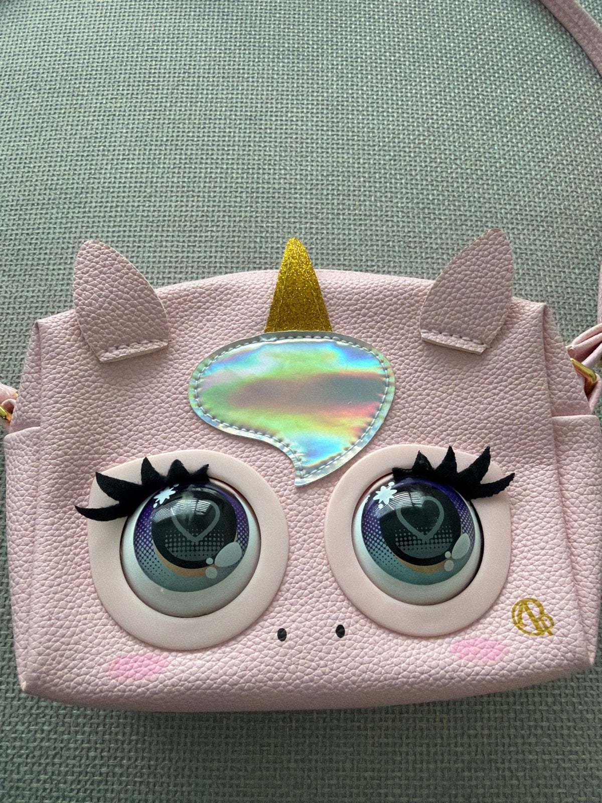 Purse Pets interactieve unicorn tas, Ophalen of Verzenden, Zo goed als nieuw, Roze