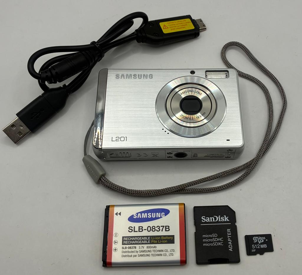 Samsung L201 - compact camera, Ophalen of Verzenden, Zo goed als nieuw, Samsung, 8 keer of meer