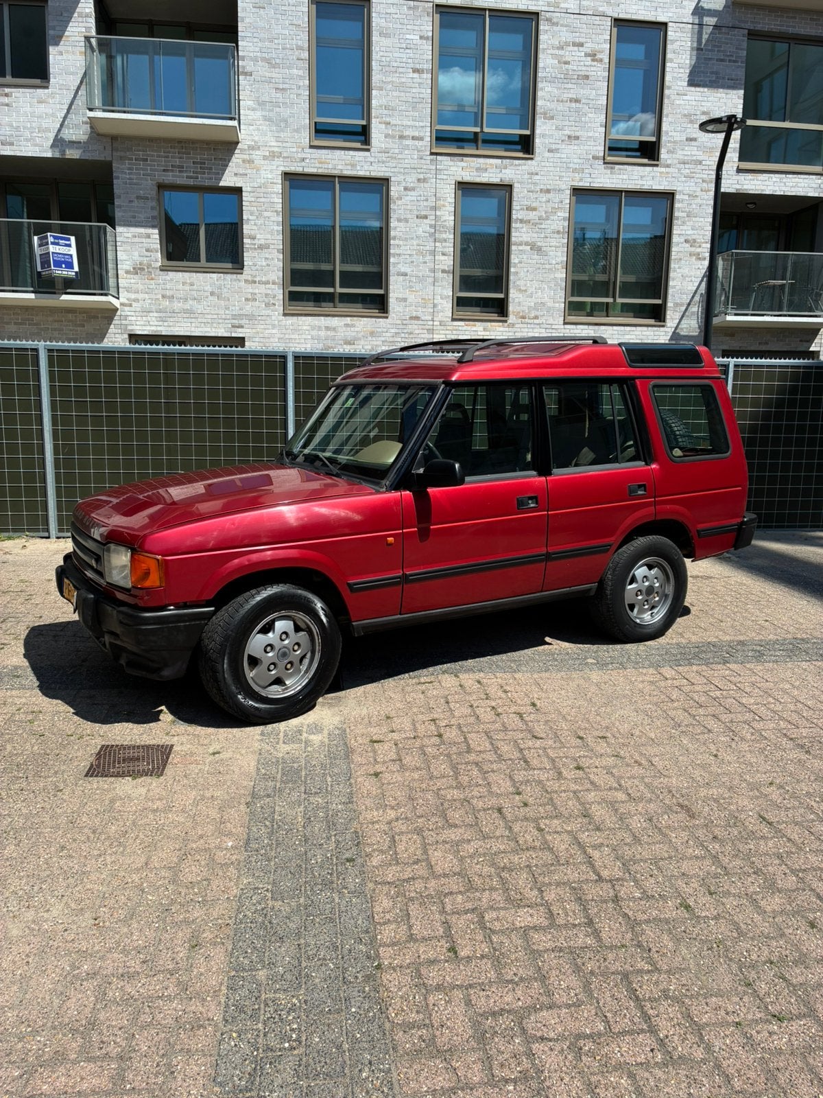 Land Rover 1993 Rood kampeer kenteken, 14 km/l, Bedrijf, Diesel, Geïmporteerd