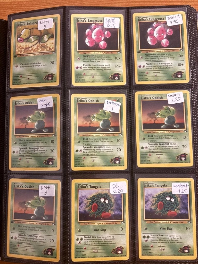 Pokemon Gym Heroes kaarten ( Deel 2 ), Ophalen of Verzenden, Meerdere kaarten