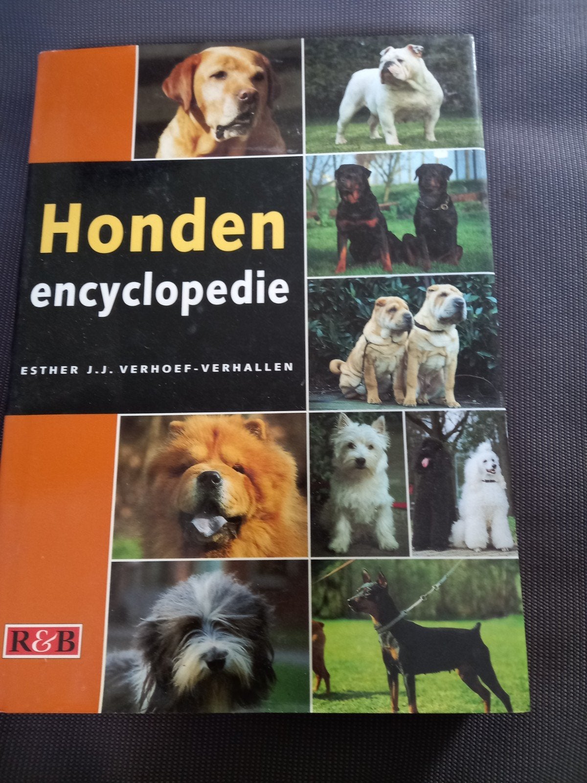 Honden encyclopedie - Esther J.J. Verhoef-Verhallen, Gelezen, Esther J.J. Verhoef-Verhallen, Ophalen of Verzenden, Los deel