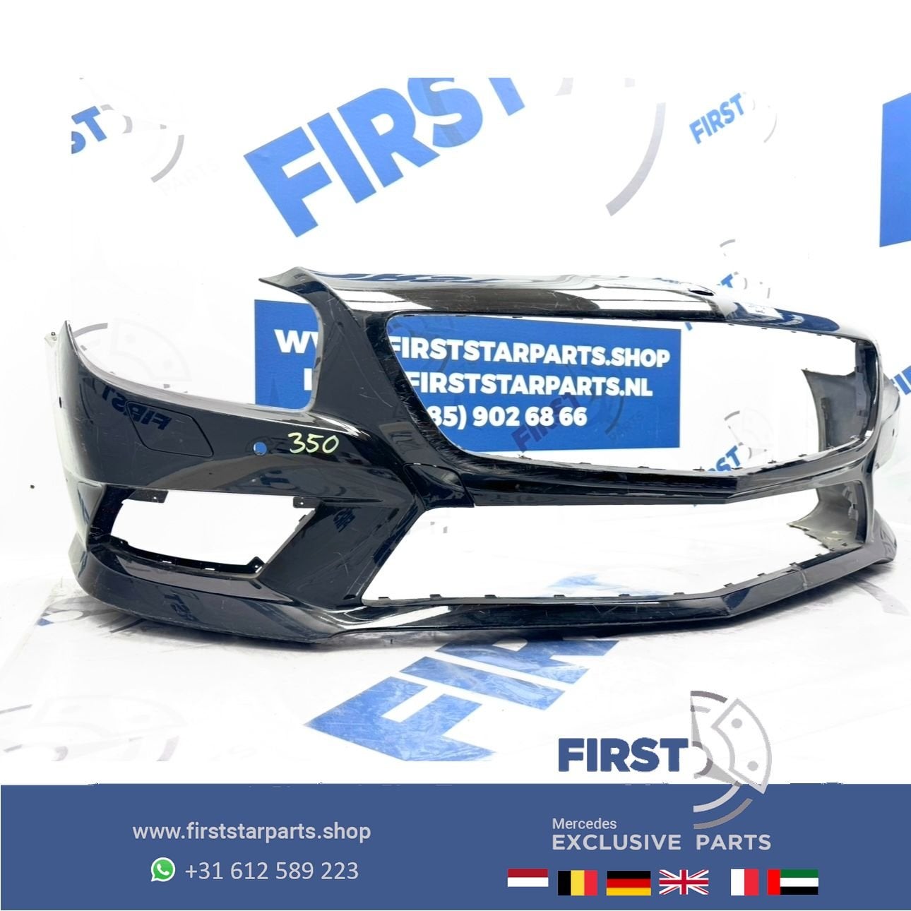 W231 SL 55 63 65 AMG BUMPER A2318850525 R231 SL55 SL63 SL65, Gebruikt, -, Voor, Ophalen of Verzenden