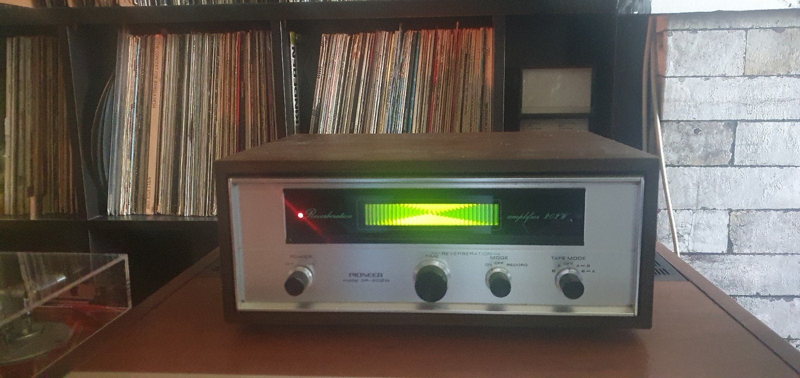 pioneer sr 202 w reverb, Ophalen of Verzenden, Pioneer