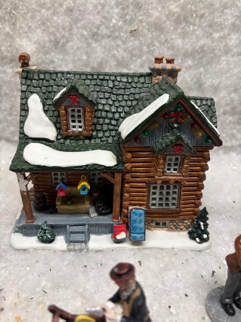 Lemax 12-Pc Wilderness Retreat Kit SKU: #16246, Diversen, Kerst, L, Zo goed als nieuw, L, L