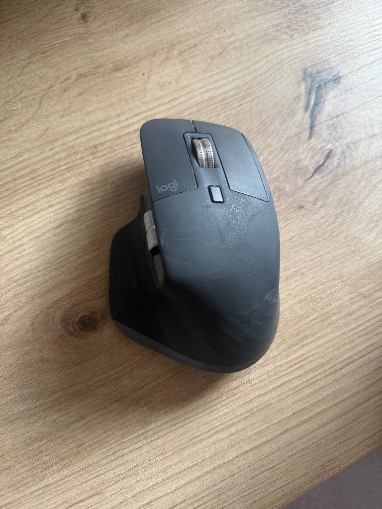 Logitech MX Master 3 (Apple versie, dus zonder dongle), Ophalen of Verzenden, Gebruikt, Draadloos, Muis