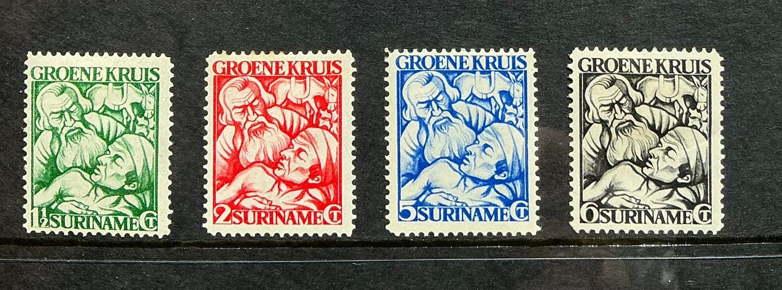 Te koop Suriname NVPH nummer 141#144 ongebruikt, Postzegels en Munten, Postzegels | Suriname, Ophalen of Verzenden, Postfris